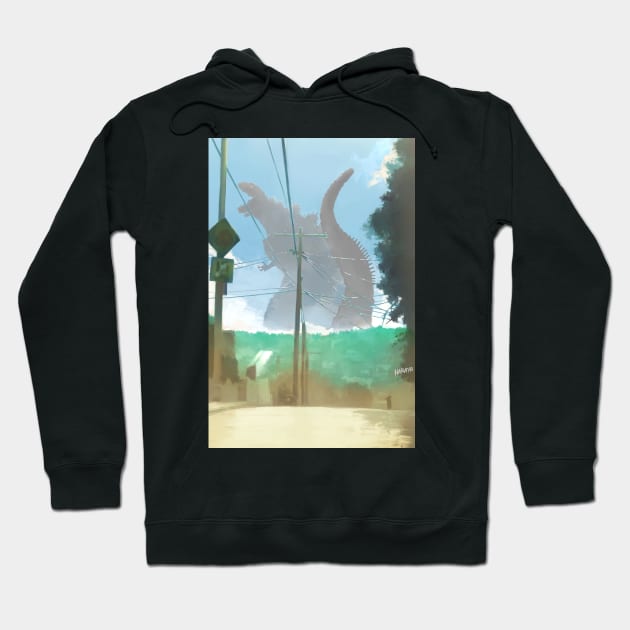 kaiju Hoodie by harayamanawari